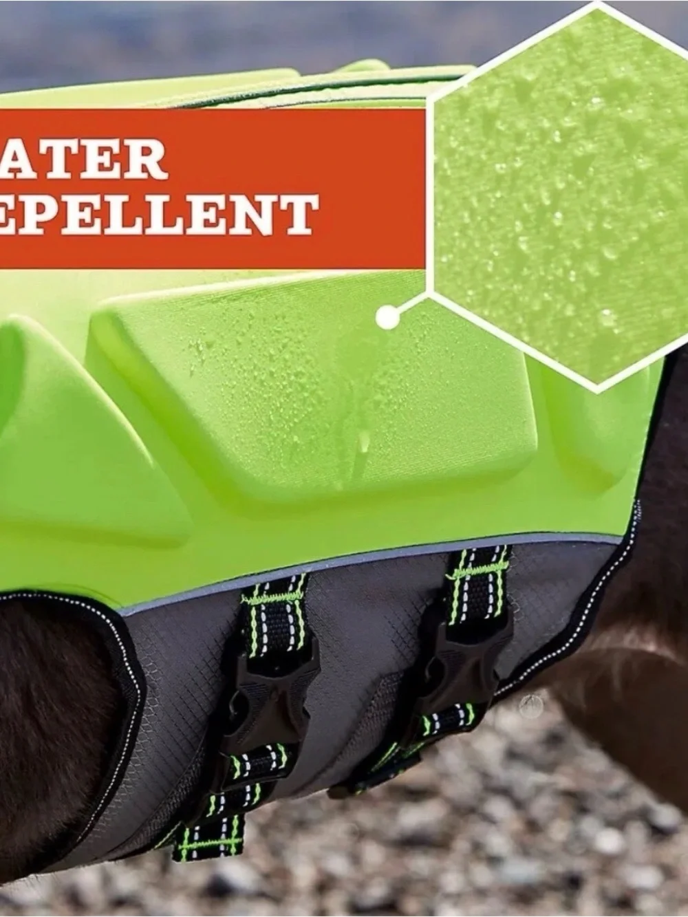 Arcadia Neon Yellow XS Dog Life Jacket